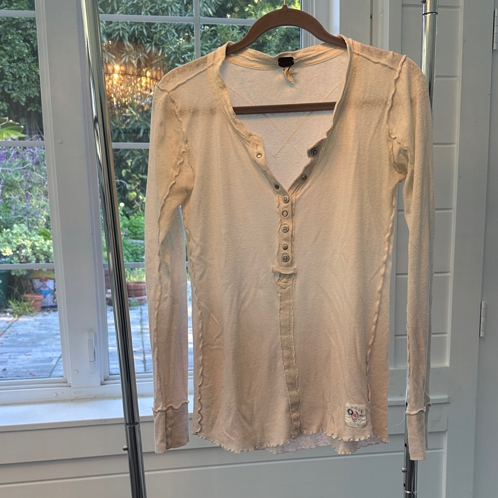 Free People Henley top